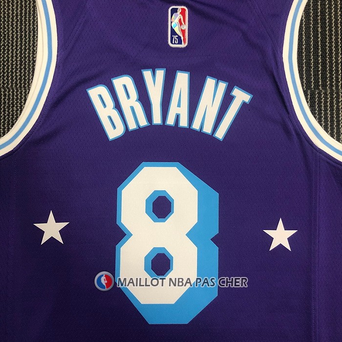 Maillot Los Angeles Lakers Kobe Bryant NO 8 Ville Edition 2021-22 Volet
